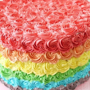 8寸DIY彩虹蛋糕